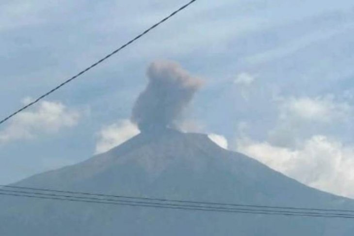 Aktivitas Gunung Kerinci kembali normal pascaerupsi