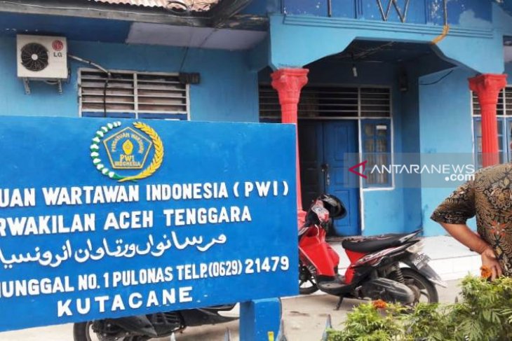 Kantor PWI Aceh Tenggara diduga berusaha dibakar OTK