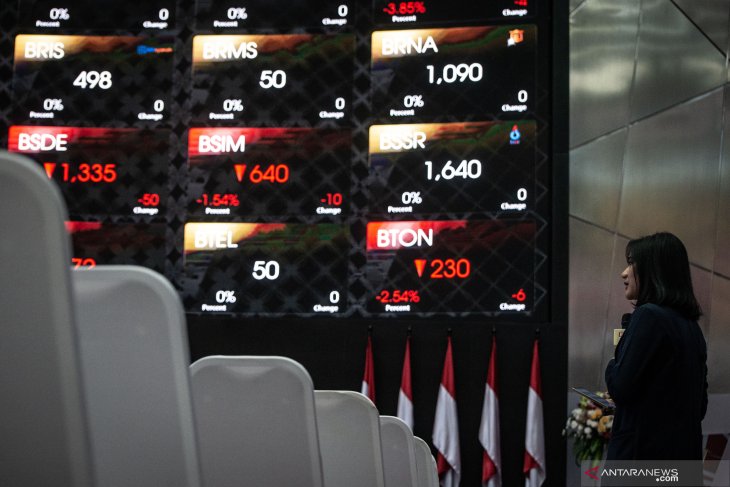 IHSG dibuka melemah 0,18 persen