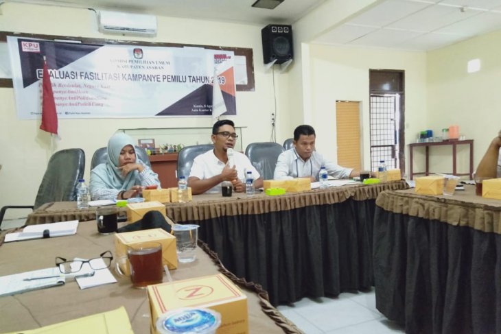 Kampanye Pemilu 2019 di Asahan dievaluasi