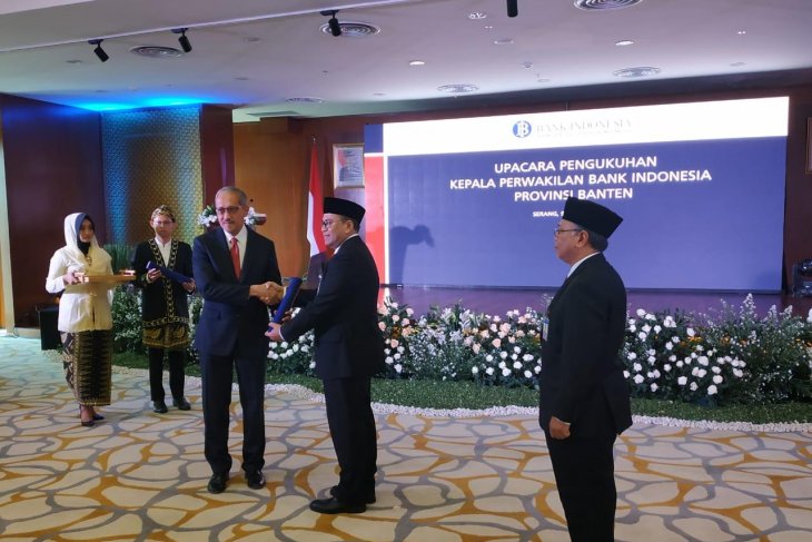 Erwin Soeriadimadja resmi jabat Kepala Perwakilan Bank Indonesia Banten