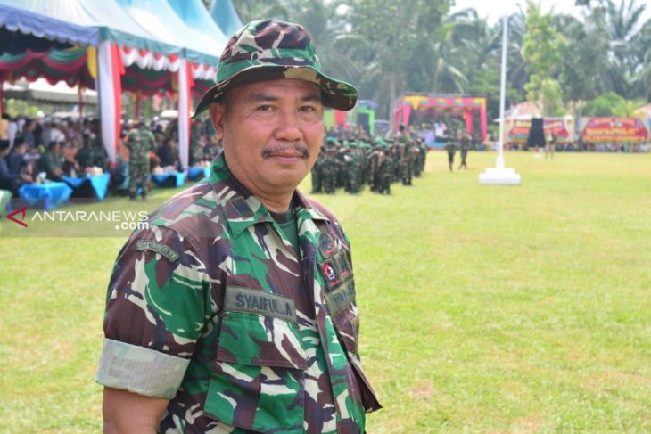 Lettu Syaiful dibalik tentara cilik Hutaraja Lamo Sosa
