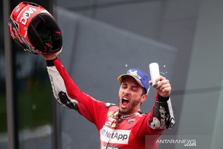 Dovizioso bertekad kejar poin Marquez di Silverstone