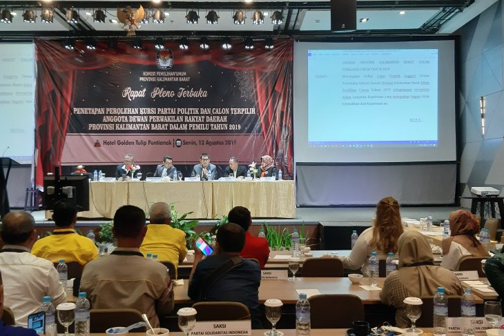 Inilah 65 anggota DPRD Kalbar terpilih periode 2019-2024