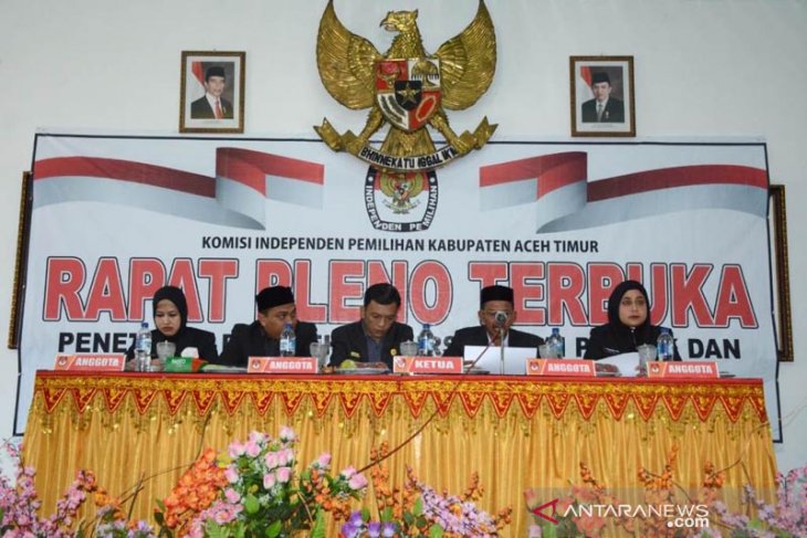 KIP tetapkan 40 kursi DPRK Aceh Timur