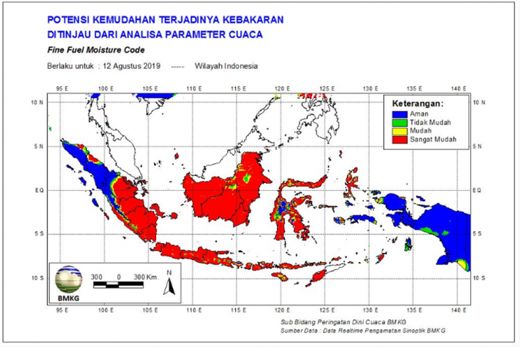 409 titik panas di Kalbar kembali terpantau