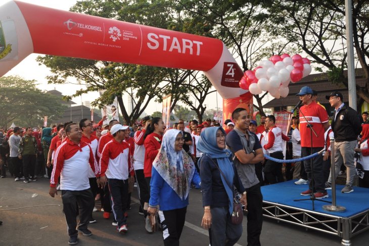 Gubernur Banten nilai jalan sehat HUT RI momen tingkatkan persatuan dan kesatuan