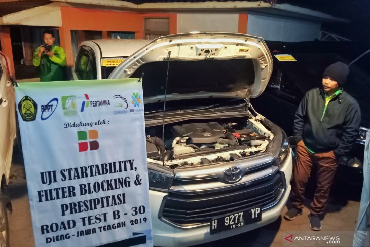 Bio-solar B30 tahan uji pada suhu dingin Dieng