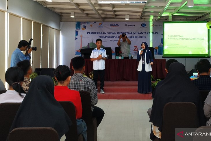 Disbudpar Babel bekali peserta SMN dengan materi kebudayaan