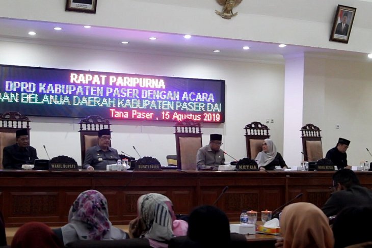 DPRD Paser setujui Rancangan APBD 2020