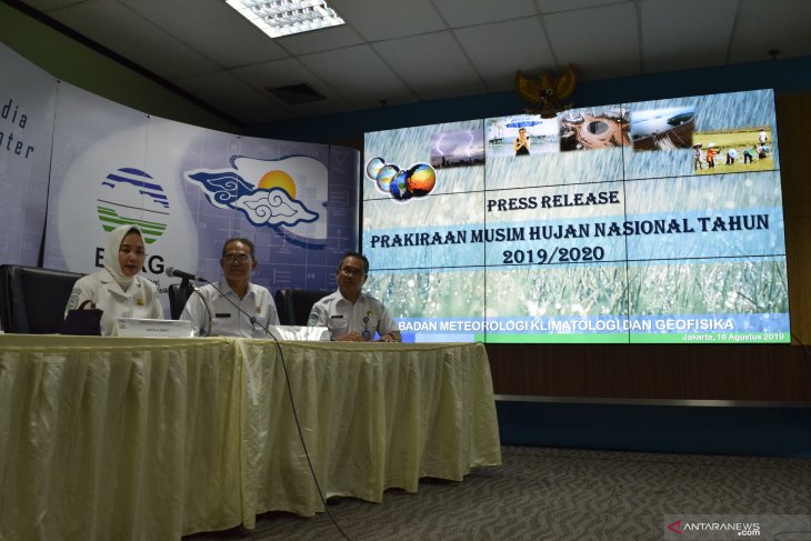 Musim hujan di sejumlah wilayah di Indonesia alami kemunduran