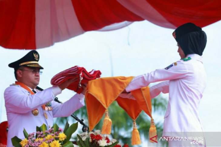 Gubernur Babel pimpin upacara peringatan detik Proklamasi