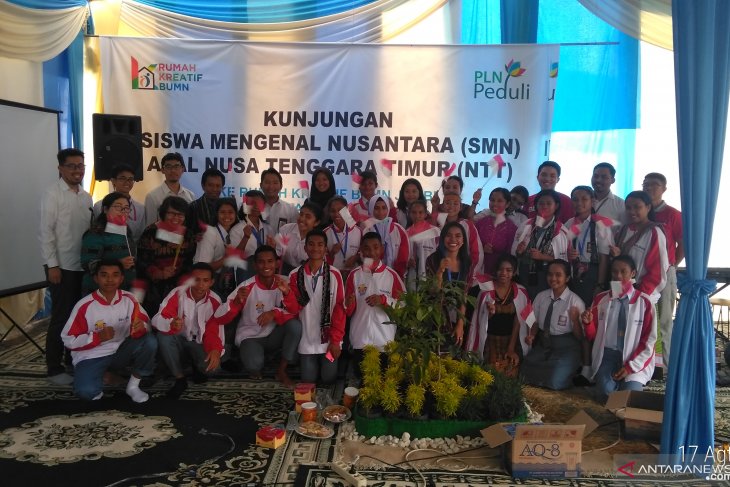 Rumah Kreatif BUMN berikan inspirasi bagi peserta SMN NTT