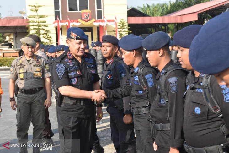 Brimob Polda Sulsel diturunkan tanggulangi karhutla