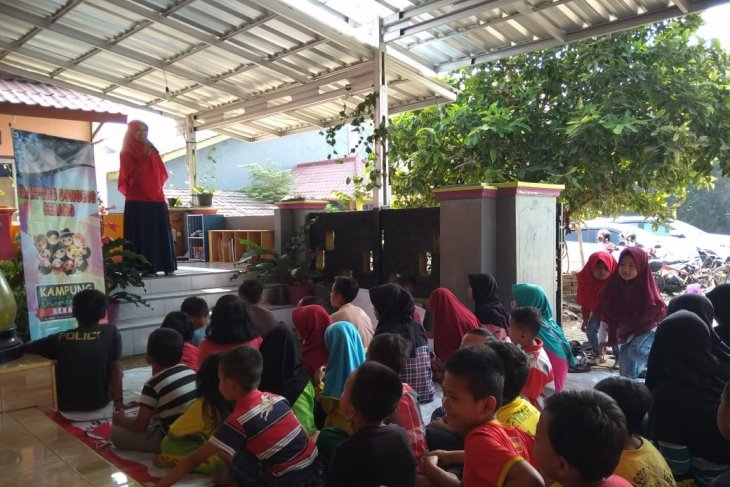 Mendongeng Kemerdekaan di TBM Cahya Bunda
