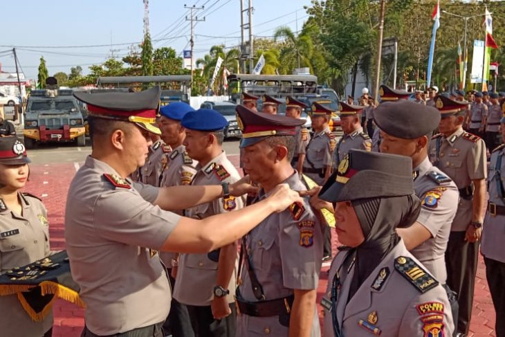 Sejumlah perwira Polres Paser dimutasi