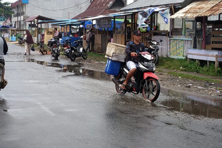 Kayong Utara mulai diguyur hujan