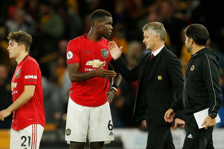 Terkait penalti, Solskjaer tetap percayakan kepada Pogba