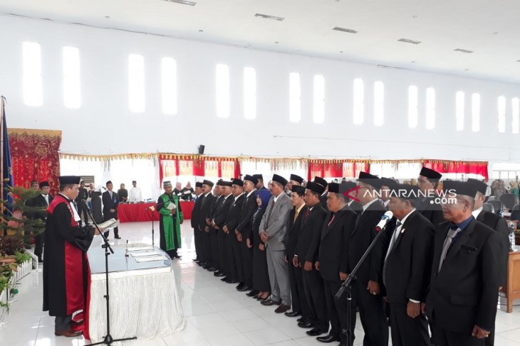 Satu caleg DPRD Mukomuko terpilih tidak hadir saat pelantilkan