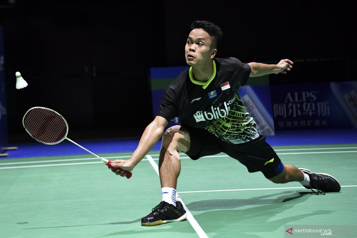 Ginting belum terhentikan di perempat final China Open