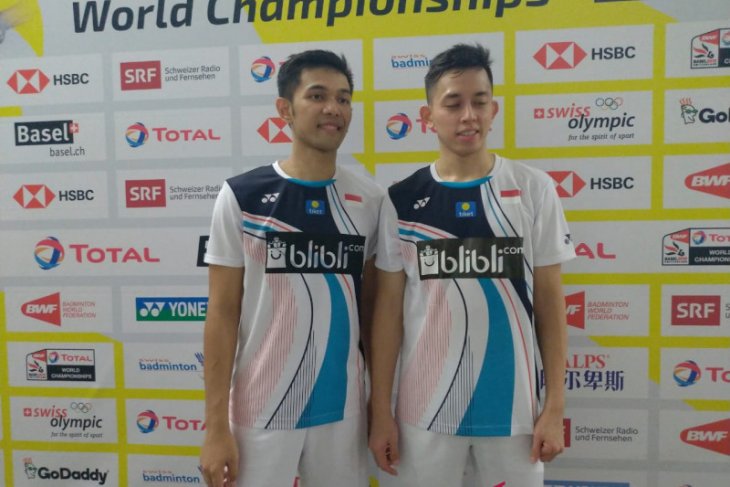 Fajar/Rian mengikuti Ahsan/Hendra ke 16 besar Kejuaraan Dunia