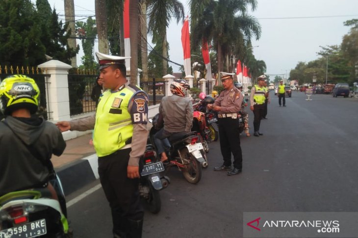 Polres Pandeglang gencar operasi rutin sore hari