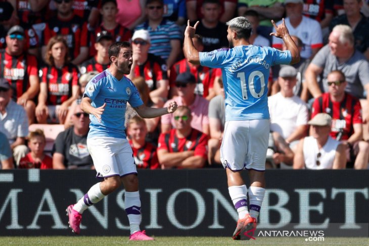City menang 3-1 di kandang Bournemouth