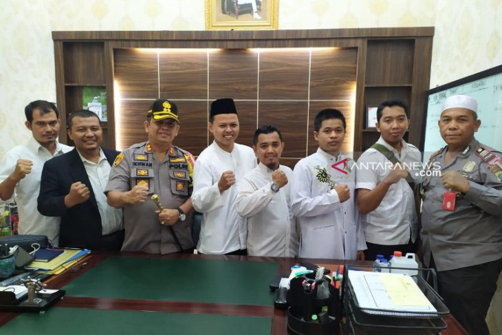 Kapolres Belawan terima audiensi GP3MU