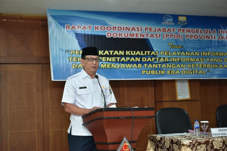 Sekda: OPD harus tingkatkan kualitas pelayanan informasi publik