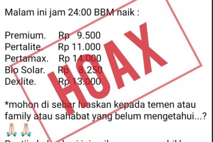Pertamina pastikan informasi kenaikan harga BBM hoaks