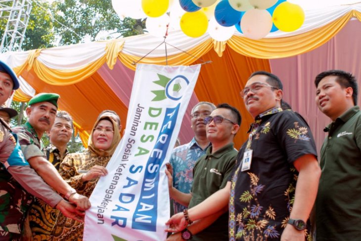 BPJS-Tk launching Sangiang sebagai desa sadar jaminan sosial ketenagakerjaan