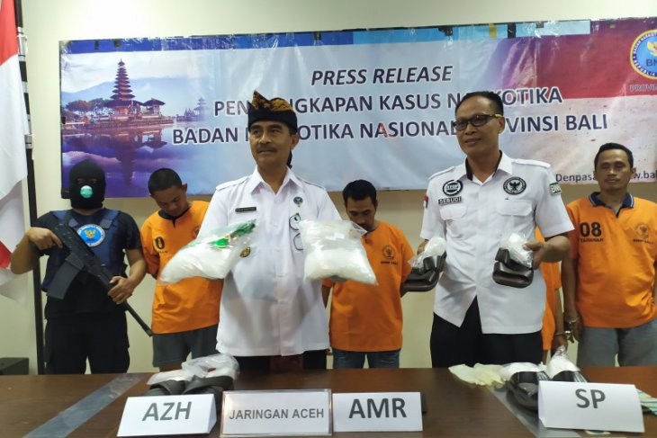 Seorang Kurir asal Aceh kirimkan 4 kg sabu ke Bali