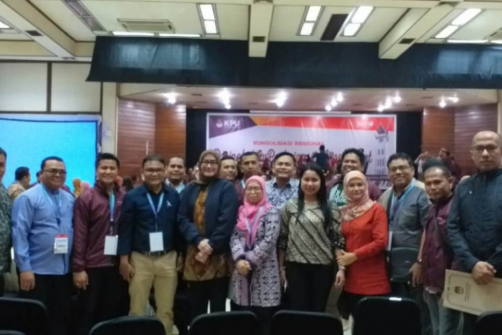 KPU Tebing Tinggi hadiri konsolidasi regional partisipasi masyarakat