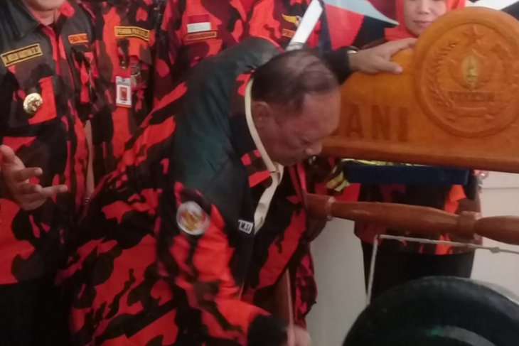 Edi Ariadi hadiri Muscab Pemuda Pancasila, signal Helldy Agustian maju pilwakot?