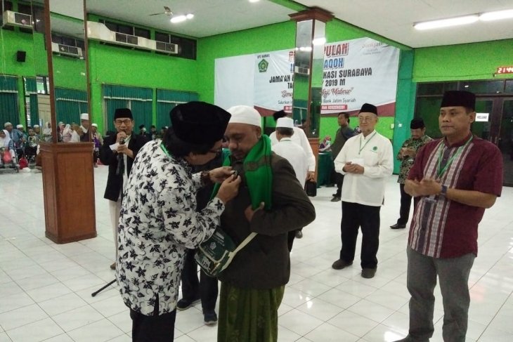 Wabup Jember sambut jamaah haji di Asrama Haji Sukolilo