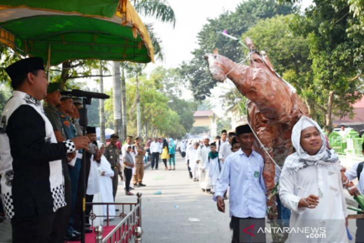Ribuan ummat Islam Tanjungbalai pawai 1 Muharam