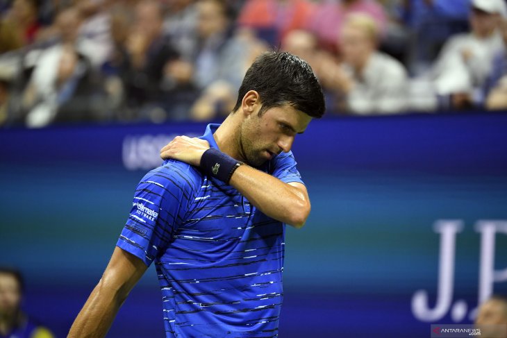Djokovic jajal Sumo sebelum bertanding Japan Open