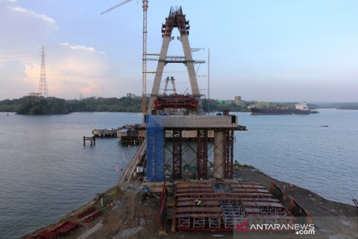Lokasi jembatan Penajam-Balikpapan tidak berubah