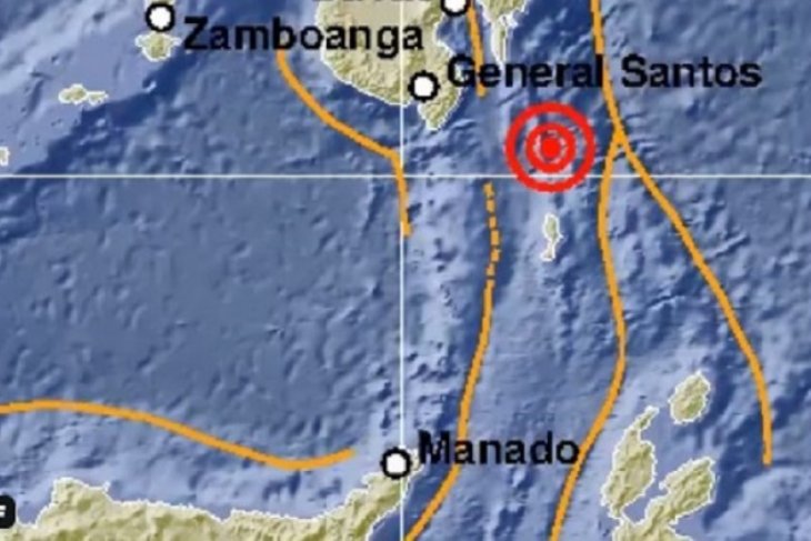 Pagi ini, Kepulauan Talaud diguncang gempa magnitudo 5,7