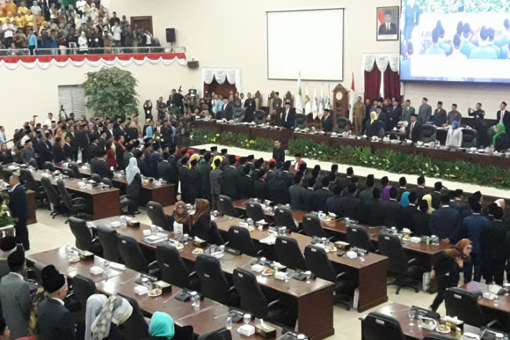 Tekad 85 anggota DPRD Banten 2019-2024 untuk bekerja lebih baik