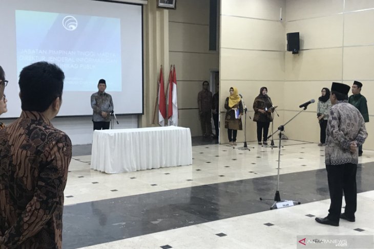 Menkominfo lantik Widodo Muktiyo sebagai Dirjen IKP Gantikan Niken
