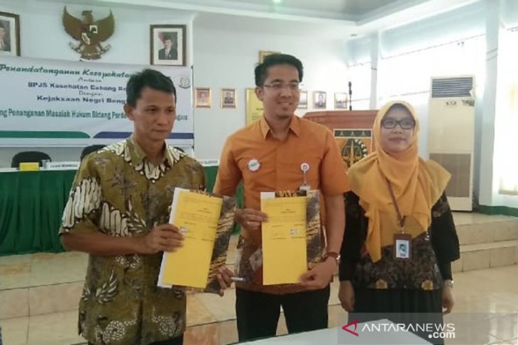 Kecurangan pencairan klaim, BPJS Kesehatan teken Mou bersama Kejari Bengkulu