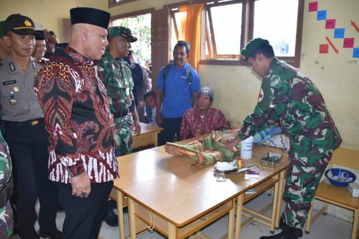 TNI Manunggal KB Kesehatan digelar di Jagong Jeget