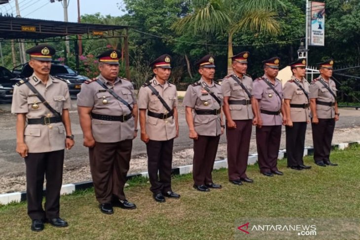Empat Kapolsek di Mapolres Balangan laksanakan Sertijab