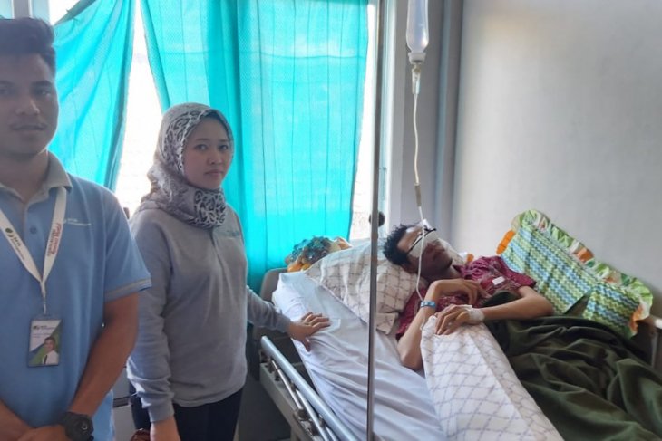 BPJS Ketenagakerjaan kunjungi korban kecelakaan kerja di Ternate