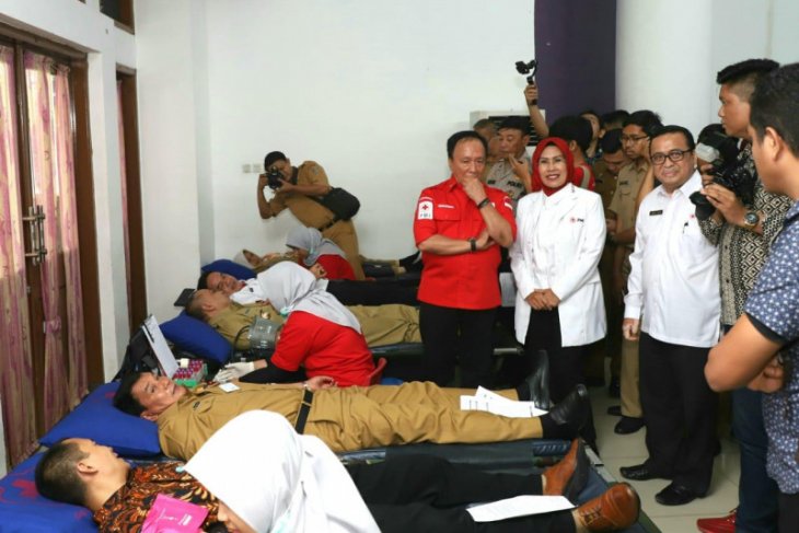Pertama di Indonesia, 18 Lokasi di Banten Gelar Donor Darah Serentak