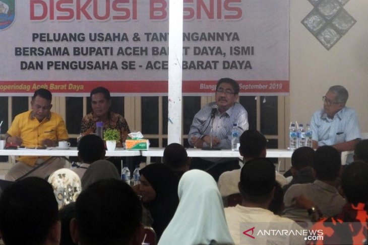 Ratusan pengusaha barat-selatan diskusi bisnis di Abdya
