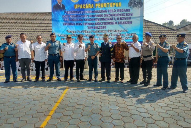 Penutupan Pendidikan Bela Negara SMKN 4 Cilegon