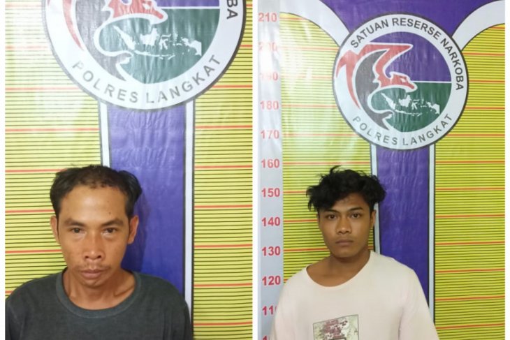 Polisi Satresnarkoba Langkat tangkap dua pemilik narkotika