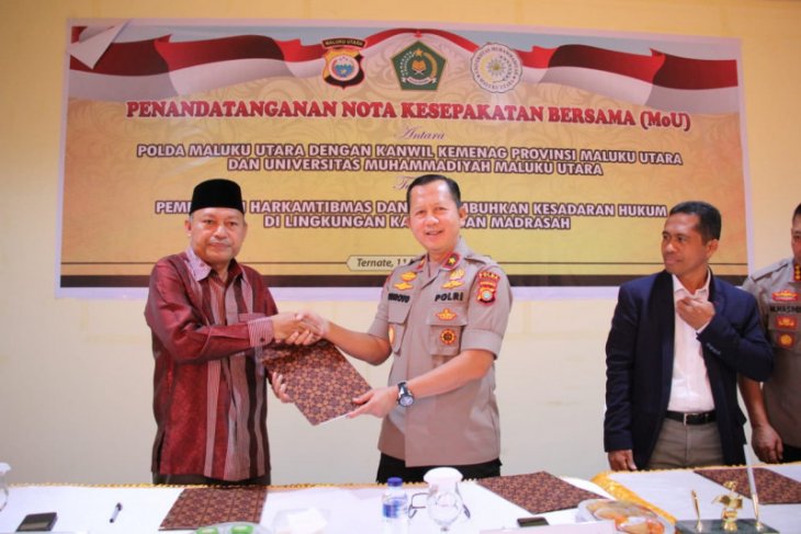 Polda Malut- Kemenag - kampus cegah radikalisme